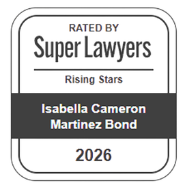 Super Lawyers Rising Stars 2026 — Isabella Cameron Martinez Bond