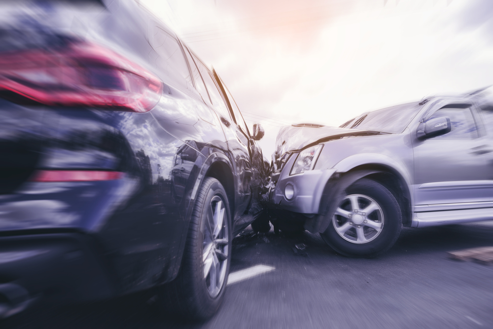 Photo of a T-bone Accident