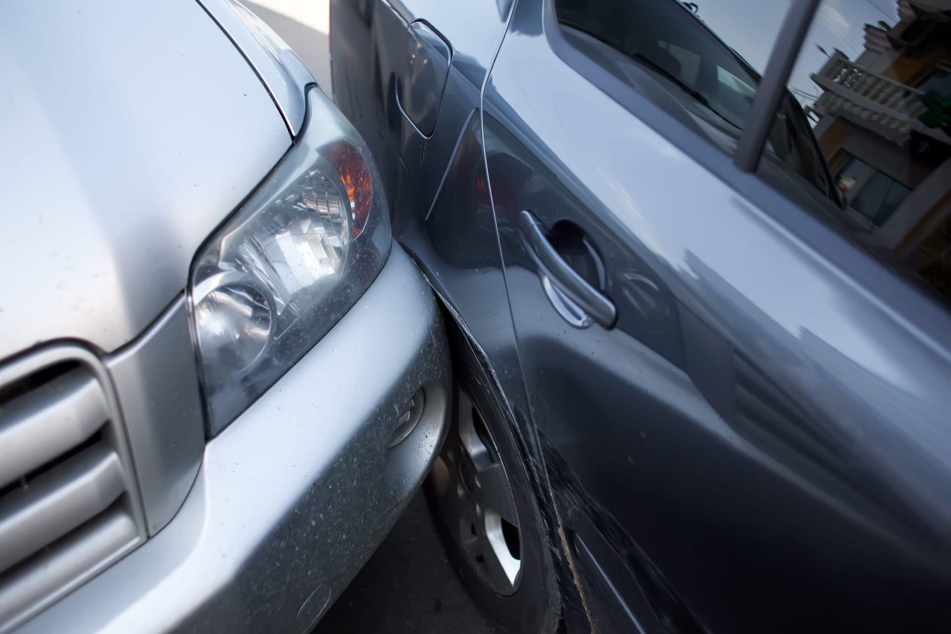 Photo of an car accident